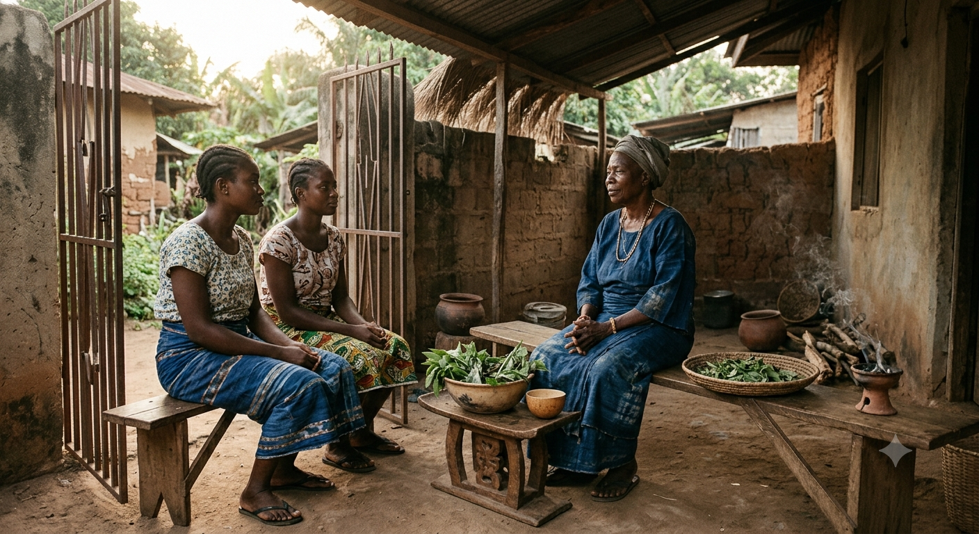 What a Yoruba Midwife Taught Me About Seeing Pregnancy……………